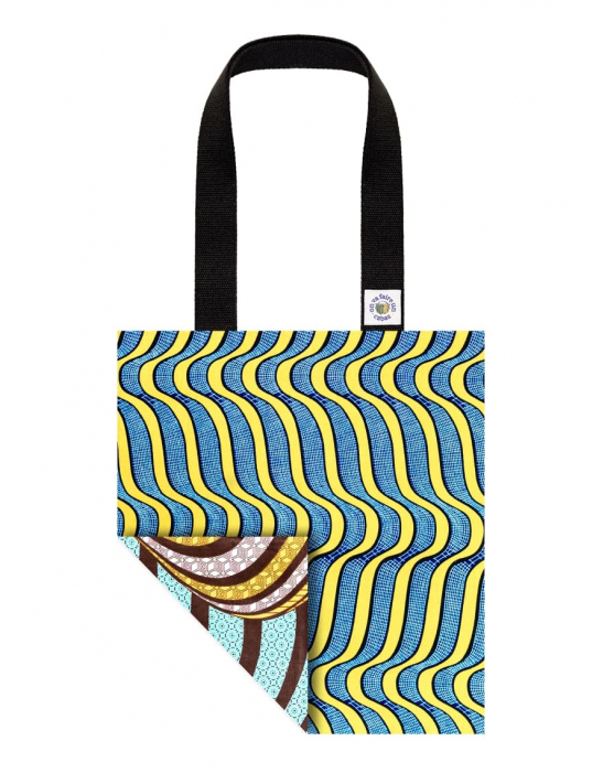Le sacs double face: deux look, deux tissus