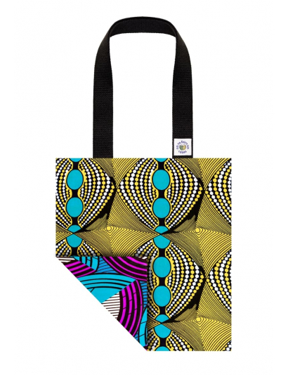 Un sac qui en impose : motif hypnotique, couleurs chaleureuses… et une bonne dose de style !