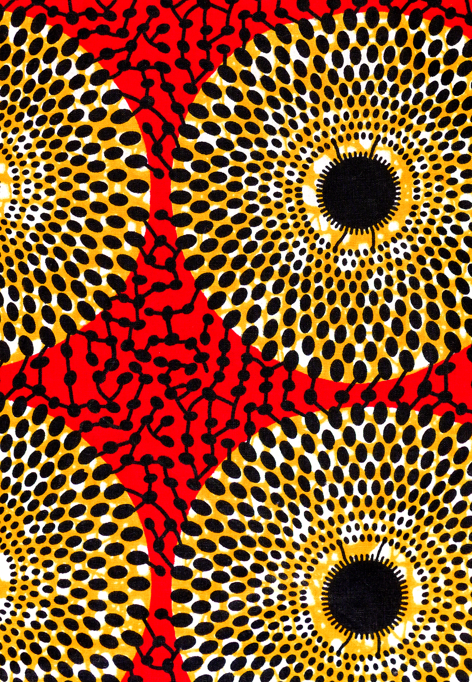 Envie de beaux motifs graphiques Wax pour un sac original fourre tout